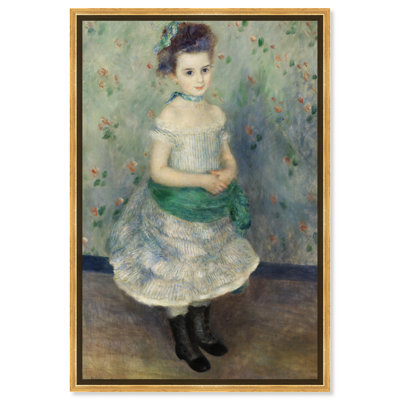 Art mural réaliste et classique «Renoir - Portrait Of Jeanne Durand Ruel»