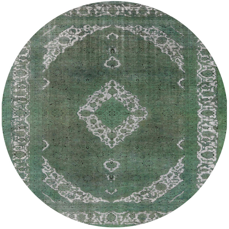 Moroccan Indoor Rug, Round 3'