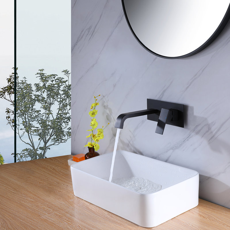 Wall Mounted Optional Single-handle Bathroom Faucet
