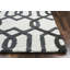 Tapis gris en laine touffeté à la main Bursaite-18102041