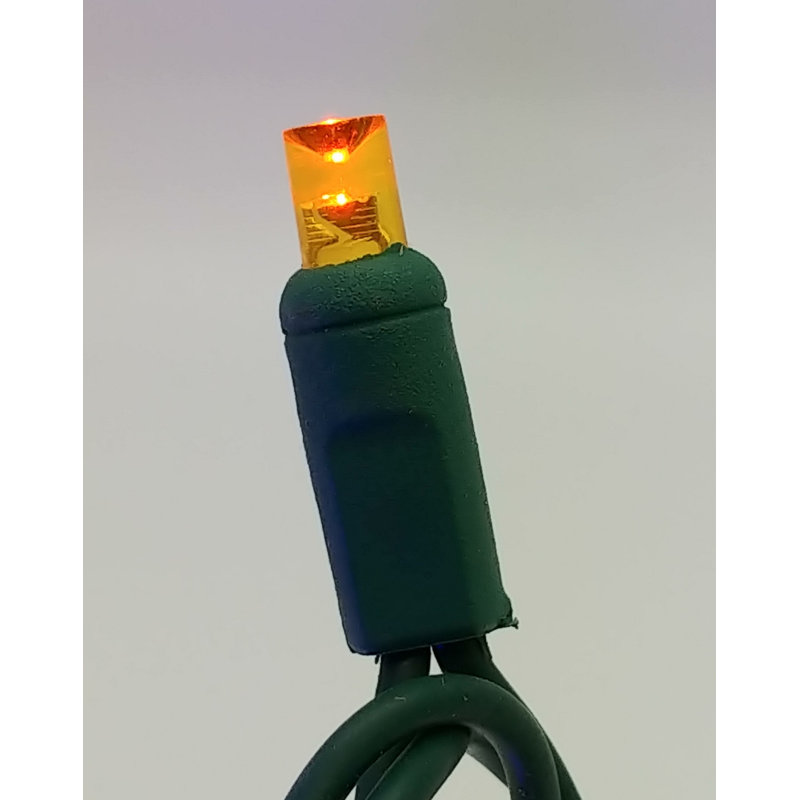 Guirlande de 70 lumières DEL, Orange