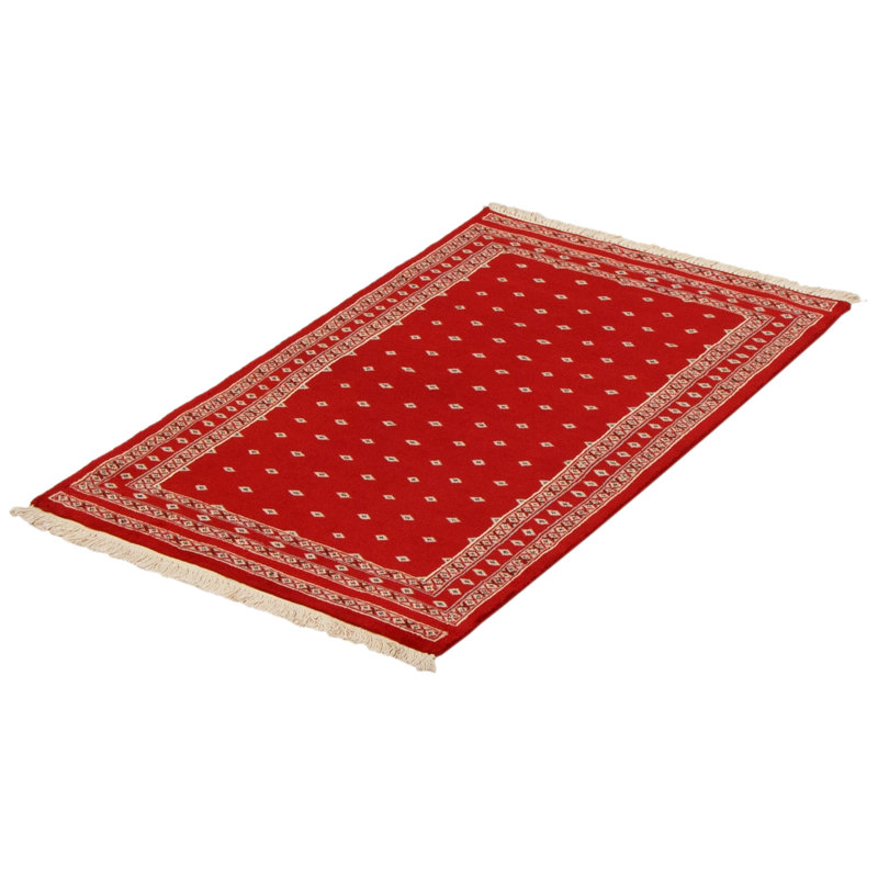 Tapis unique en laine noué à la main nouvel âge de 2 pi 7 po x 4 pi 1 po Moriel