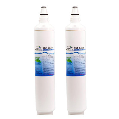 SGF-LA50 Compatible Refrigerator Water Filter for LG LT600P, 5231JA2006A, 46-9990 (2 Pack) -  Swift Green Filters, SGF-LA50-2 Pack