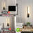 21’’ Battery Operated Wall Sconce, Black Led Wireless Wall Lamp With Remote Control, 3 Color Temperature Dimmable Wall Light-1129671689