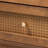 Bianaca Ramiel Mid-Century Modern Ash Wood and Rattan 6-Drawer Dresser