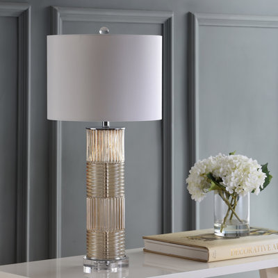 Timberville 30" Glass/Crystal LED Table Lamp