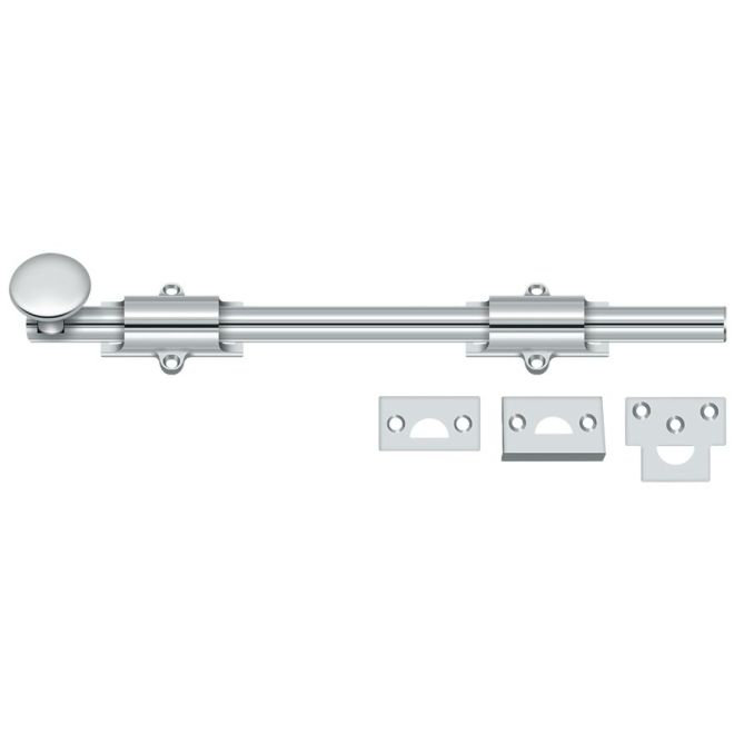 Latch/Catch/Bolt, Polished Chrome