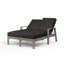 Laguna Double Reclining Chaise Lounge with Cushion-98127900