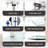 Desktop stand rotate 40° left and right, suitable for 50-80 inch TVs