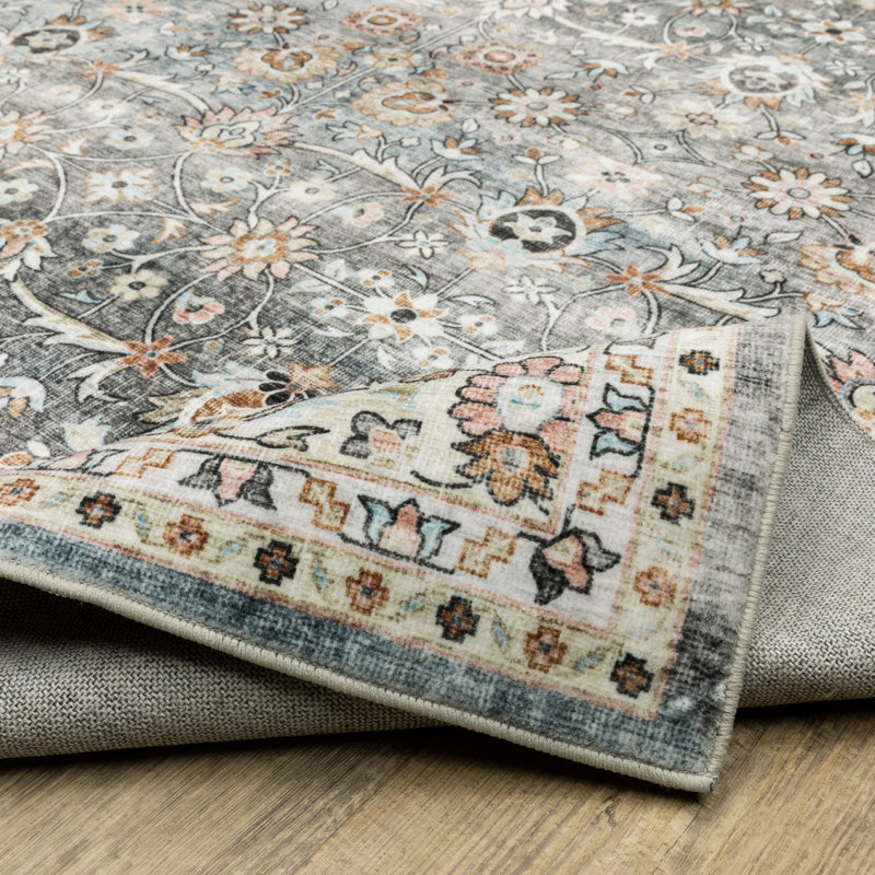 Maddux Washable Oriental Indoor Rug, Rectangle 2' x 3'