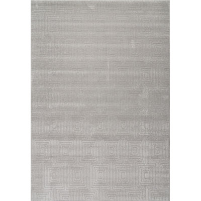 Tapis gris clair Kemilly