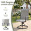 Chaise de patio rembourrée 360 °-122198057