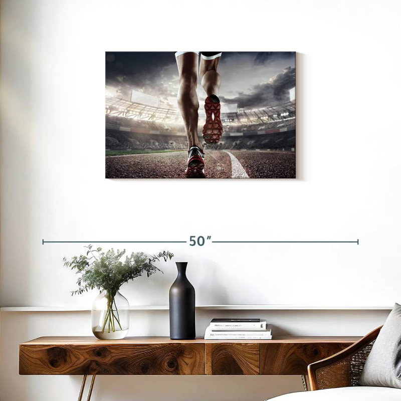 Sireci Running Athlete, 20" H x 30" W