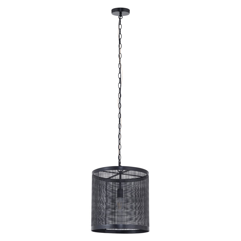 Hatcher-Single Pendant, Black
