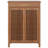 Shoe Cabinet, 5-Tier Shoe Storage Cabinet With Louvered Doors And Drawer, Freestanding Wooden Shoe Rack Organizer With Adjustable Shelves For Entryway, Hallway, Closet, Brown