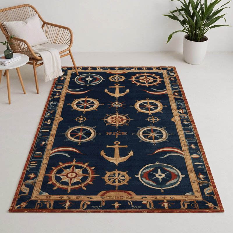 Turkish Gray Indoor and Outdoor Area Rug, Rectangle 5' x 7'