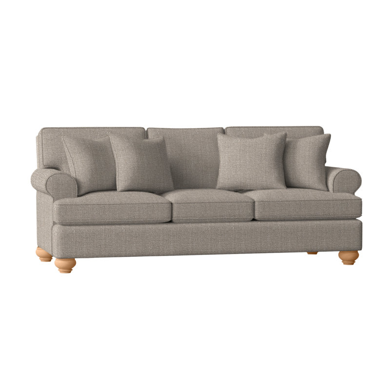 Artisan Landing Upholstered 86'' Sofa, Sandalwood, Stone Crypton Performance; 0884-83