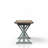 Casual X Based Counter Height Dining Table
