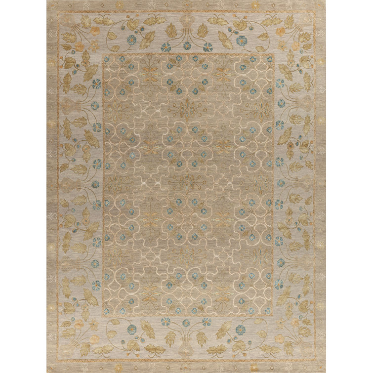 Classic Floral Area Rug