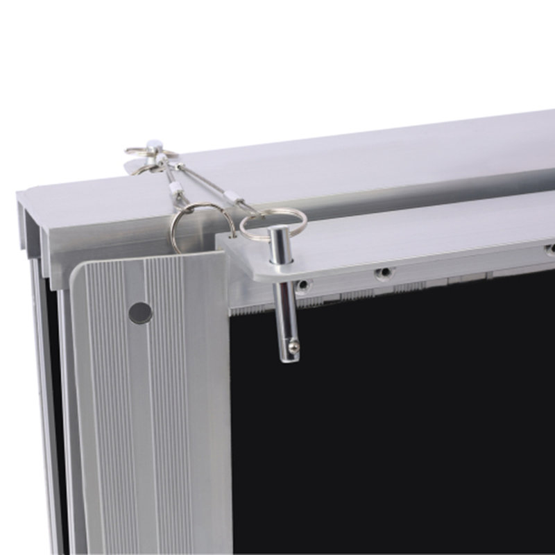 Rampe pour fauteuil roulant de 6 pi, rampe en aluminium à trois roulettes, portative et pliable, capacité de 600 livres, surface antidérapante, deux pièces séparées