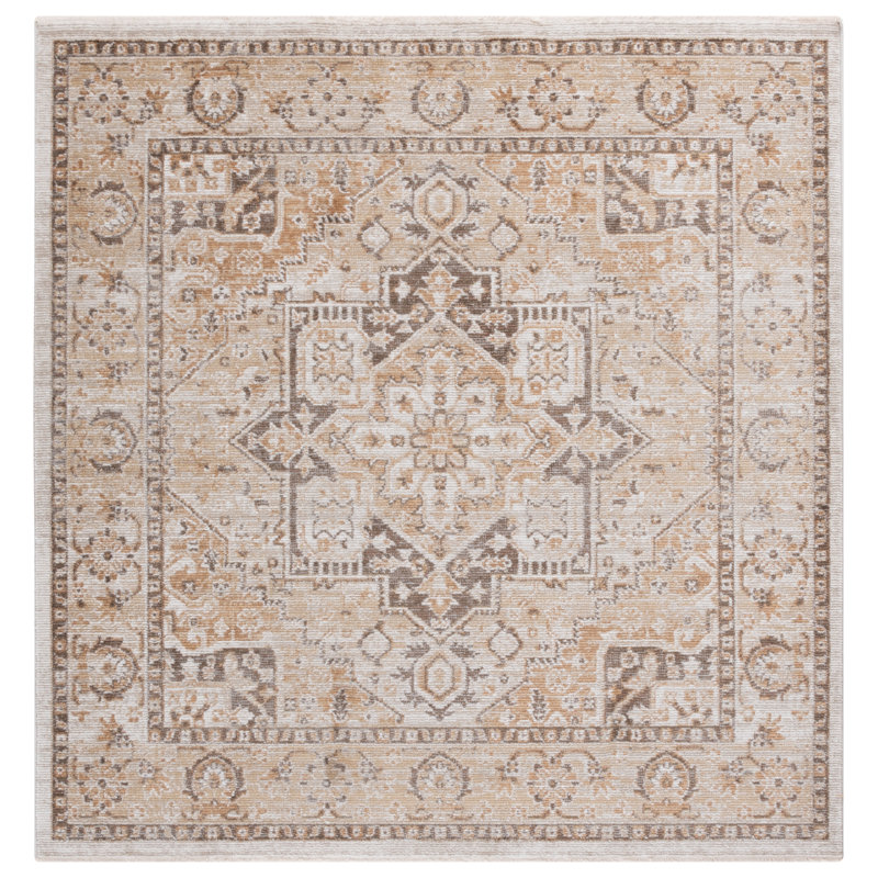 Hazel 500 Performance Oriental Rug, Square 6'