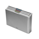 Folio Steel 4-Piece Cutting Board Set with Stainless Steel Case