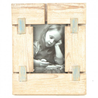 Garwood Beige Wood Matte Picture Frame