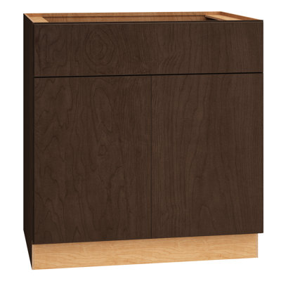 Dwelling  Rosemont 33" W X 34.5" H X 24" D Fully Assembled 2-Door Base Cabinet With Drawer And Adjustable Shelf