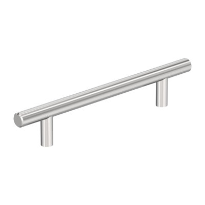 Bar Pulls Hollow 5-1/16 inch (128mm) Center-to-Center Polished Chrome Cabinet Pull - 25 Pack