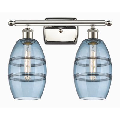 Éclairage pour meuble-lavabo à 2 lumières 16 po Ballston Bettylou