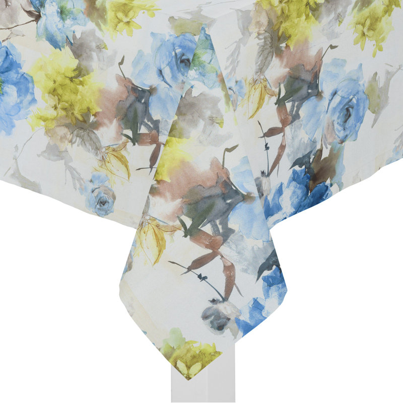 Bartling Tablecloth, Blue, 130cm W x 160cm L