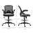 Ergonomic High-Heigh Office Drafting Chair with Adjustable Footrest and Flip-Up Armrests for Professional Studios and Workspaces