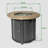 30inch Round Fire Pit Table Propane Fire Table
