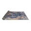 Tapis bleu / orange / gris Huseby-674329175