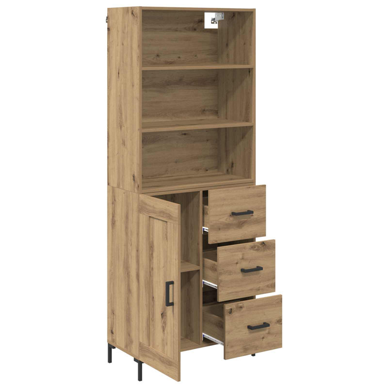 69.5cm Sideboard, Artisan Oak