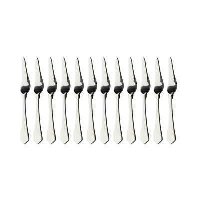 Couteau à poisson de table Ginevra - 12 pièces - Acier inoxydable