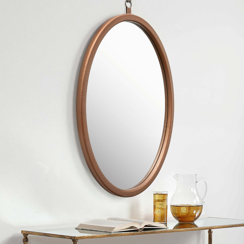 Miroir de salle de bain Gracemoor, Champagne