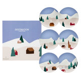 Destination Porcelain Salad/Dessert Plate