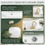 Meuble-lavabo moderne de 24 po avec tiroir basculant, blanc, rangement étagé et sur mesure, structure à dossier ouvert et pieds tournés en boule, fonctionnement silencieux-704971700