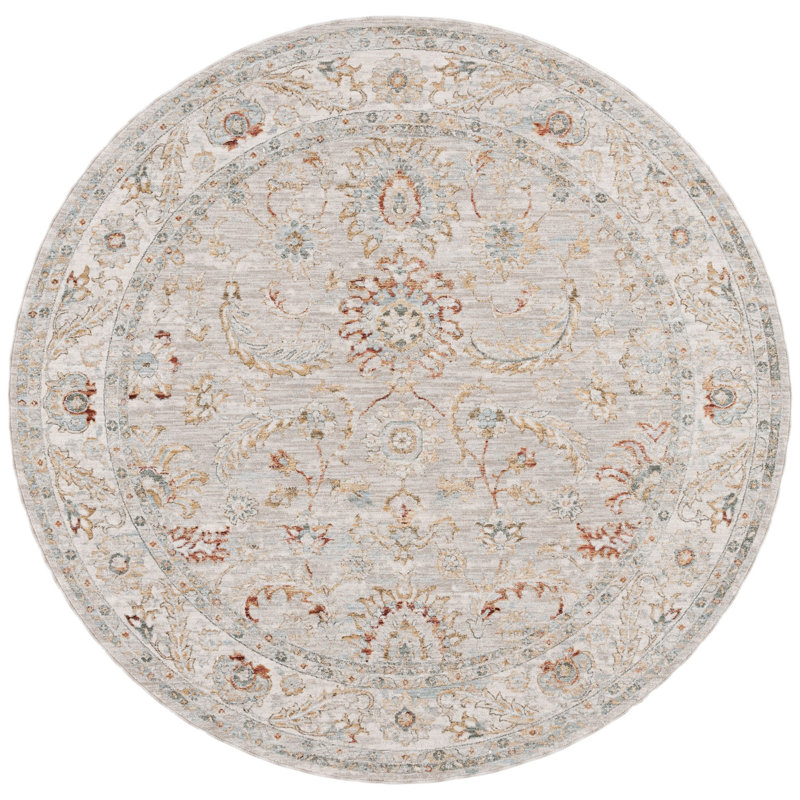 Xanthi Performance Oriental Rug, Round 6'7"