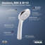 Awaken B110 Four-Function Handshower, 2.5 Gpm-1549812073