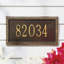Egg and Dart 1-Line Wall Address Plaque-2140587681-2140587686