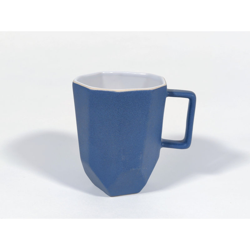 Dayde Ceramic Coffee Mug, Navy