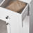 Molden Compact Freestanding Bathroom Storage Cabinet | 1 Spacious Drawer & Adjustable Shelf | Versatile Organizer for Bathroom Vanity & Living Room Corner | Space-Saving Design for Small Spaces-752062060