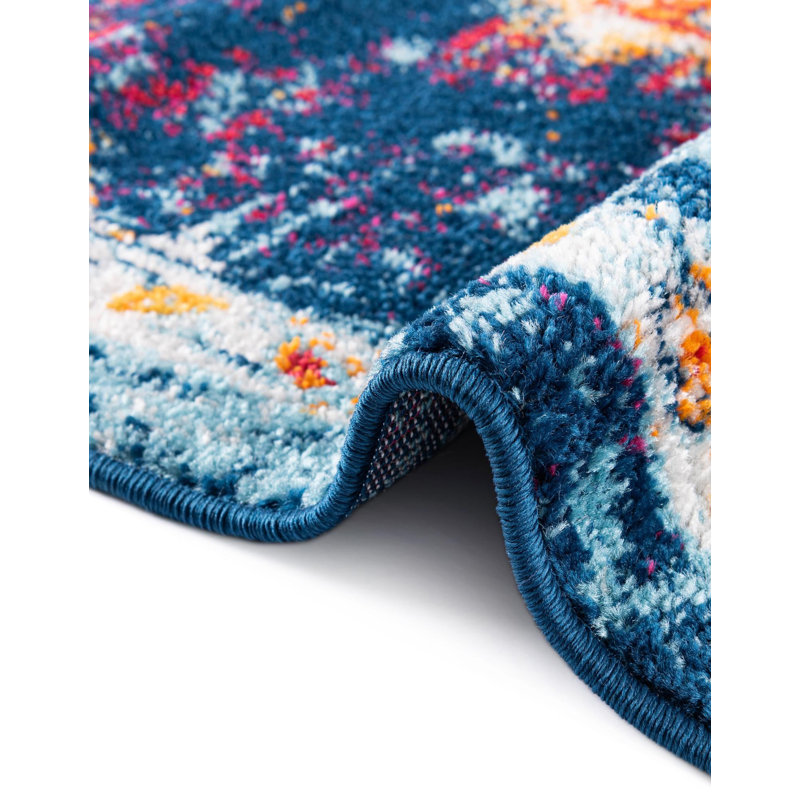 Oriental Indoor Rug, Round 5'