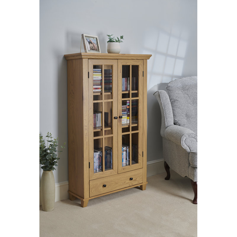 Chambersburg Display Cabinet, Oak