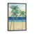 Toile encadrée de bois rustique foncé