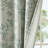Printed Botanical Blackout Curtain Panel(Only 1 Pc Panel)-112495829-112495831