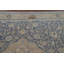 Tapis traditionnel délavé bleu 7 x 10