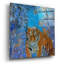 «Snow Tiger» par Elena Ray, art mural en verre acrylique-688535479
